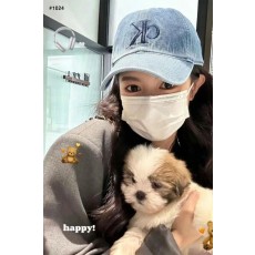 C* 수입 빅로고 코튼 데님 볼캡