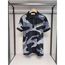 발*** 밀리터리 배색 카라 반팔