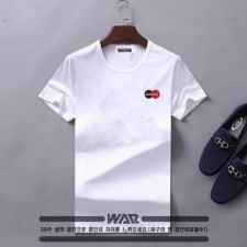 발**** 블랙레드 로고 티셔츠