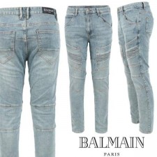 발* 뉴 카고 연청 슬림 일자진