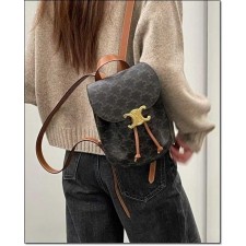 셀** 보니 백팩 트리옹프 캔버스  카프스킨