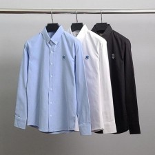 메* 키츠네 블루폭스 옥스포드 셔츠