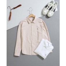 브*** 쿠치넬리 린넨 블렌드 버튼 셔츠