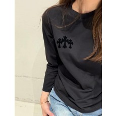 크* 25 세메터리 크로스 벨벳 롱슬리브  수입