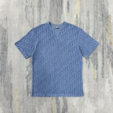 디* 오블리크 테리 코튼 반팔티  수입