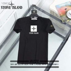 스* 사각 십자가 로고 티셔츠
