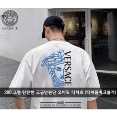베*** 하프 백 메두사 오버핏 티셔츠