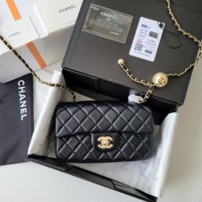 샤* 클래식 뉴미니 골든볼 플랩백