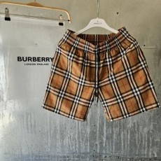 버** 체크 반바지