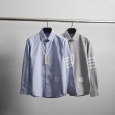 톰* 화이트완장 스트라이프 셔츠