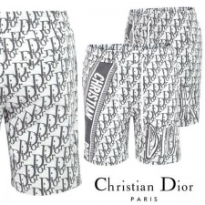 디* 레터링 오블리크 스윔 팬츠