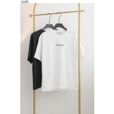 메* 마르지엘라 유니섹스 옵틱 로고 반팔 티셔츠