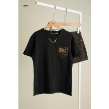 루* 시그니처 포켓 치셔츠  모노그램 데님 팬츠셋