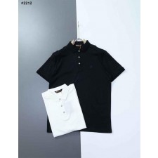 로* 피아나 베이직 로고 카라 반팔 티셔츠