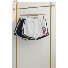 스** 여성 배색 돌핀 팬츠 1+1