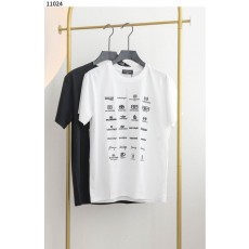 발**** 모던 로고 캐주얼 반팔 티
