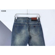 알** 레드 로고 데님 팬츠 청바지