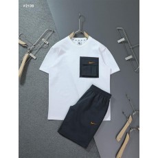 나** X 트래비스 스캇 콜라보 포켓 5부 반팔 & 반바지 세트