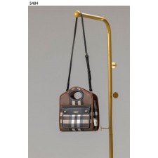 버** 수입프리미엄급 미니 체크 가죽 토트백