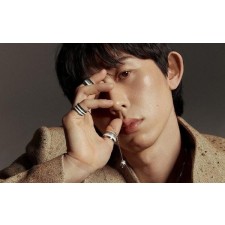 부** 콰트로 더블 화이트 에디션 링 펜던트 목걸이수입최고급