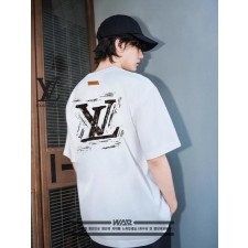 루* 빈티지 로고 디자인 반팔 티셔츠