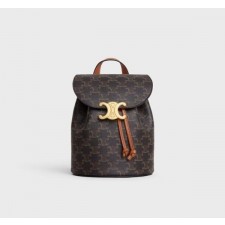 셀** 보니 백팩  트리옹프 캔버스  카프스킨