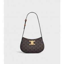 셀** 미디엄 틸리백  트리옹프 캔버스  카프스킨 풀박스