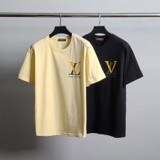 루* 그래픽로고 코튼 반팔티