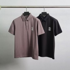 발**** 로고자수 반팔 카라티