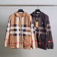 버** TB탭 체크 자켓