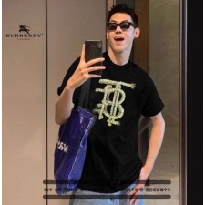 버** B밧줄 디자인 반팔 티셔츠