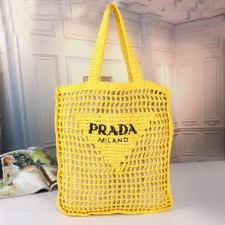 프** 라피아 토트