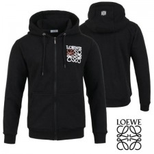 로** 아나그램 자수 후드집업