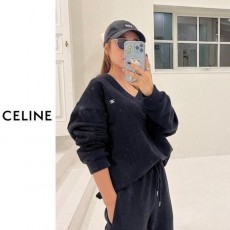셀** 브이넥맨투맨 조거팬츠셋업