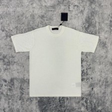 루* 25 모노그램 톤온톤 니트 반팔티셔츠  수입  프리미엄