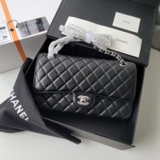 샤* 클래식 미듐 은장 (캐비어)