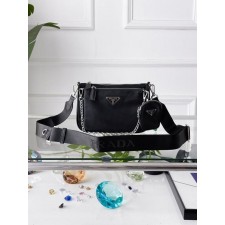 프** 리나일론 숄더백 체인 호보