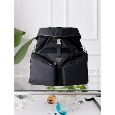 프** 리나일론 가죽백팩