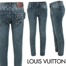 루* 골드 스틸 다미 포켓 슬림 일자진