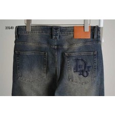 디* 포켓 자수로고 데님진