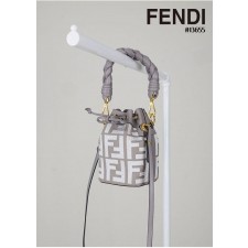 펜* FF 몬트레조 버킷백 미니 그레이 베이지