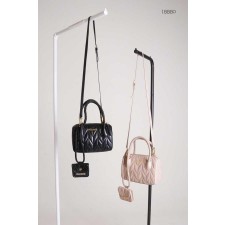 미*** 퀼팅 나파 레더 탑 핸들백