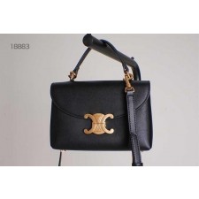 셀** 카프스킨 틴 니노 백 블랙