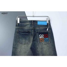 로** 레인보우 로고 데님진