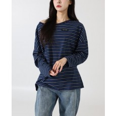 미*** 수입 롱 슬리브 코튼 저지 티셔츠