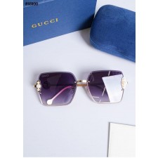 구* 펄 쥬얼리 트림 업사이드 다운 스퀘어 선글라스