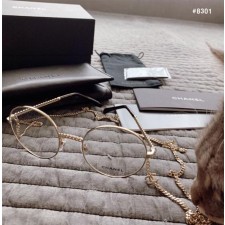 샤* 빈티지 라운드 체인 골드 안경