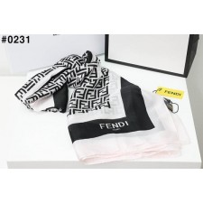 펜* 수입 로마 FF로고 숄 실크 스카프