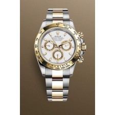 로** 데이토나 화이트다이얼 콤비