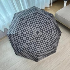 루* 다미에 블랙 3단 자동우산  양산 겸용